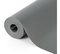 HAUSPROFI Alfombrilla para cajones de armario, cajones, nevera, hogar, oficina, 60 x 600 cm, recortable, color gris transparente