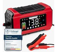 HAUSPROFI Cargador Baterias Coche 12V 15A/24V 8A Inteligente Reparación