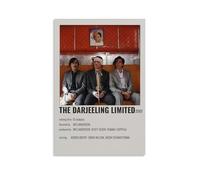 HAUSRENWRHHT Póster de The Darjeeling Limited para pared, lienzo estético, vintage, pintura decorativa para sala de estar, dormitorio, 40 x 60 cm, estilo sin marco