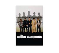 HAUSRENWRHHT Póster de The Usual Suspects para pared, lienzo estético, vintage, pintura decorativa para sala de estar, dormitorio, 30 x 45 cm, estilo sin marco