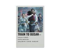 HAUSRENWRHHT Póster de Train To Busan para pared, lienzo estético, vintage, pintura decorativa para sala de estar, dormitorio, 40 x 60 cm, estilo sin marco