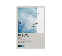HAUSRENWRHHT Reuben And The Dark Album UN Love Poster Wall Art Canvas Cover Estético Vintage Póster decorativo para sala de estar, dormitorio, 30 x 45 cm, estilo sin marco