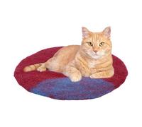 HAUSSIMPLE Tapete de cama para gatos, lana merina natural, acogedora, grande, para mascotas, gatos, gatitos, perros pequeños, casa de perros pequeños, lana de oveja orgánica cálida, tapetes para