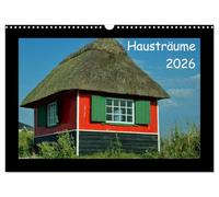 Hausträume 2026 (Wandkalender 2026 DIN A3 quer), CALVENDO Monatskalender: Einmalige Häuser, die es nicht zweimal gibt