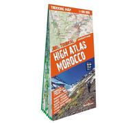 Haut-Atlas Maroc 1/100.000 (carte grand format laminée trekking tQ). High Atlas Morocco - Anglais: High Atlas Morocco (Carte Trekking Terra Quest)