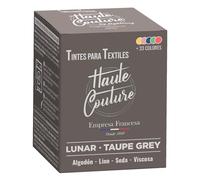 Haute Couture - Tinte para Ropa y Textil Gris - Gris Topo - 350g - Tinte Textil Todo en uno - Listo Para Teñir Ropa y Tejidos