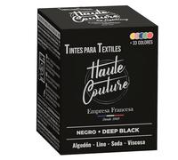 Haute Couture - Tinte para Ropa y Textil Negro - 350g - Tinte Textil Todo en uno - Listo Para Teñir Ropa y Tejidos