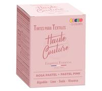 HAUTE COUTURE - Tinte para Ropa y Textil Rosa - 350g - Rosa Pastel - Tinte Textil Todo en uno - Listo Para Teñir Ropa y Tejidos