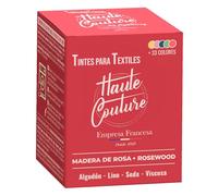 Haute Couture - Tinte para Ropa y Textil Rosa - Madera de Rosa - 350g - Tinte Textil Todo en uno - Listo Para Teñir Ropa y Tejidos