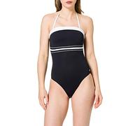 Haute pression A1009, Maillot de Bain Une pièce Femme, (Noir/Blanc), FR: 44B (Taille Fabricant: 44)