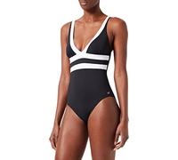 HAUTE PRESSION R1011 Traje de baño de una Sola Pieza, Blanco Y Negro, 36 para Mujer