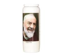 Hautekiet 1332265 Padre Pio vela 9 días 6,8 x 20 cm