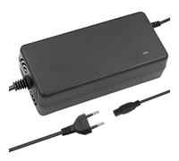 Hauteook 54.6V 2A Li-Ion Cargador de batería Equipado con 3P-GX12 Compatible E-Bike E-Scooter Adaptador de Corriente 13S 48V