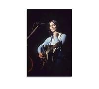 HAUTFENM Las obras de arte de pintura al óleo de Emmylou Harris son duraderas, impermeables y fáciles de limpiar en habitaciones, salas de estar, dormitorios, cocinas y fáciles de montar. Estilo sin