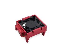 HAUTFENM VXL-3S Velineon ESC VXL-3 VXL 3S disipador de Calor con Ventilador de enfriamiento Compatible con 2WD y 4x4 Modelos de reemplazo para Velineon Motor Systems(New Red)