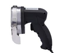 HauTour Cortador eléctrico de kebab 80 W 220 V - Cortador de barbacoa con 2 cuchillas para cordero, carne de res y pollo - Cortador profesional de carne para giroscopios y kebabs