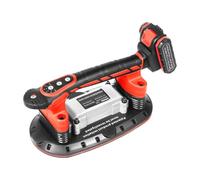 HauTour Herramienta de vibración eléctrica para azulejos con ventosa al vacío, velocidad de 6 niveles para granito, vidrio, cerámica y porcelana (herramienta profesional para colocación de baldosas)