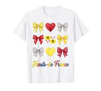 Hauts De France Coquette Bow Chicas Camiseta