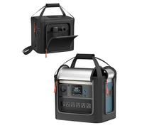 Hautton Funda de Transporte Compatible con Anker SOLIX C1000/C800/C800 Plus - Bolsa Protectora de Viaje Resistente al Agua y a los Golpes, Asa Ajustable, Solo Estuche (Negro)