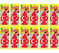 HAVA spreyi koku ağacı Ay Yildiz Bandera turca (vainilla) árbol milagroso ambientador árbol perfumado