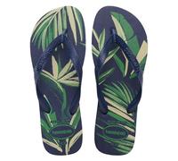 Havaianas - Aloha, Chanclas Cómodas, Duraderas y Veraniegas, Suela con Estampado de Hojas, Suela Antideslizante, Hombre
