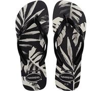 Havaianas Aloha, Sandalias Hombre, Negro, 43/44 EU