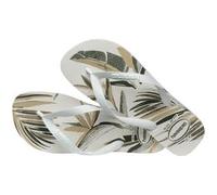 Havaianas Aloha (Mini Me), Chanclas, White/White/Green Olive, 29 EU