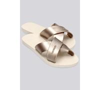 Havaianas Aqua Metallic - Arena - Chanclas Mujer MKP talla 36