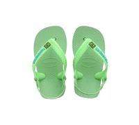 Havaianas Baby Brasil Logo II FlipFlop Unisex niños Green Garden 25 EU