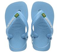 Havaianas Baby Brasil Logo II, Sandalias Unisex Bebé, Lavander Blue, 23/24 EU