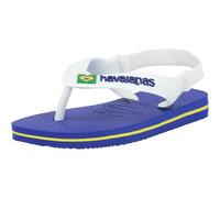 Havaianas Baby Brasil Logo II, Sandalias Unisex Bebé, Marine Blue, 23/24