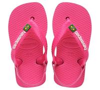 Havaianas Baby Brasil Logo II, Sandalias Unisex Bebé, Pink, 25/26 EU
