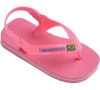 Havaianas Baby Brasil Logo Ii, Sandalias Unisex bebé, Rosa (Crystal Rose), 22 EU