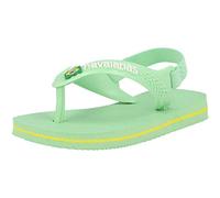 Havaianas Baby Brasil Logo Ii, Sandalias Unisex bebé, Verde (Hydro Green), 21 EU