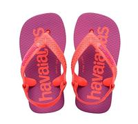 Havaianas Baby Logomania, Sandalias Unisex Bebé, Salmon, 22