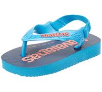 Havaianas Baby Logomania, Sandalias Unisex Bebé, Turquoise, 17/18