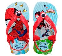 Havaianas Baby Marvel, Sandalias Unisex Bebé, Blue/Red, 20