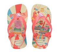 Havaianas - Baby Peppa Pig, Chanclas Cómodas y Seguras para Bebé, Diseño Peppa Pig, Suela Antideslizante y Resistente al Agua, Unisex