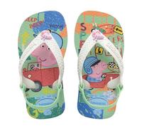 Havaianas - Baby Peppa Pig, Chanclas Cómodas y Seguras para Bebé, Diseño Peppa Pig, Suela Antideslizante y Resistente al Agua, Unisex