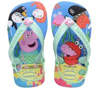 Havaianas Baby Peppa Pig, Chanclas Unisex bebé, Lavender Blue, 24 EU