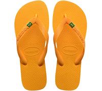 Havaianas - Brasil, Chanclas Clásicas, Cómodas y Duraderas, Homenaje Copa del Mundo 1998, Tiras con Bandera de Brasil, Suela Antideslizante con Franjas de Brasil, Adultos Unisex