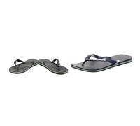 Havaianas Brasil, Chanclas Unisex adulto, Negro, 37/38 EU Brasil Logo, Chanclas Unisex Adulto, Navy Blue, 37/38 EU