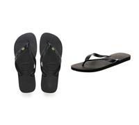 Havaianas Brasil, Chanclas Unisex adulto, Negro, 39/40 EU Top, Chanclas Unisex adulto, Negro, 39/40 EU