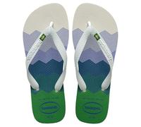 Havaianas Brasil Fresh, Chanclas Unisex Adulto, Blanco 01, 37/38 EU