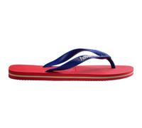 Havaianas - Brasil Logo, Chanclas Icónicas, Cómodas y Duraderas, Tiras con Bandera de Brasil y Suela Antideslizante con Franjas de Colores, Adultos Unisex
