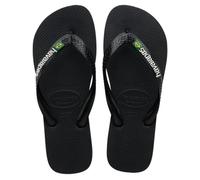 Havaianas - Brasil Logo, Chanclas Icónicas, Cómodas y Duraderas, Tiras con Bandera de Brasil y Suela Antideslizante con Franjas de Colores, Adultos Unisex