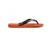 Havaianas Brasil Logo, Chanclas Unisex adulto, Naranja Atardecer, 39/40 EU
