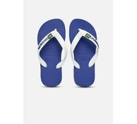 Havaianas - Brasil Logo, Chanclas Icónicas, Cómodas y Duraderas, Tiras con Bandera de Brasil y Suela Antideslizante con Franjas de Colores, Adultos Unisex