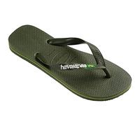 Havaianas Brasil Logo FlipFlop Unisex adulto Green/Green 37 EU