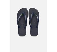 Havaianas - Brasil Logo, Chanclas Icónicas, Cómodas y Duraderas, Tiras con Bandera de Brasil y Suela Antideslizante con Franjas de Colores, Adultos Unisex